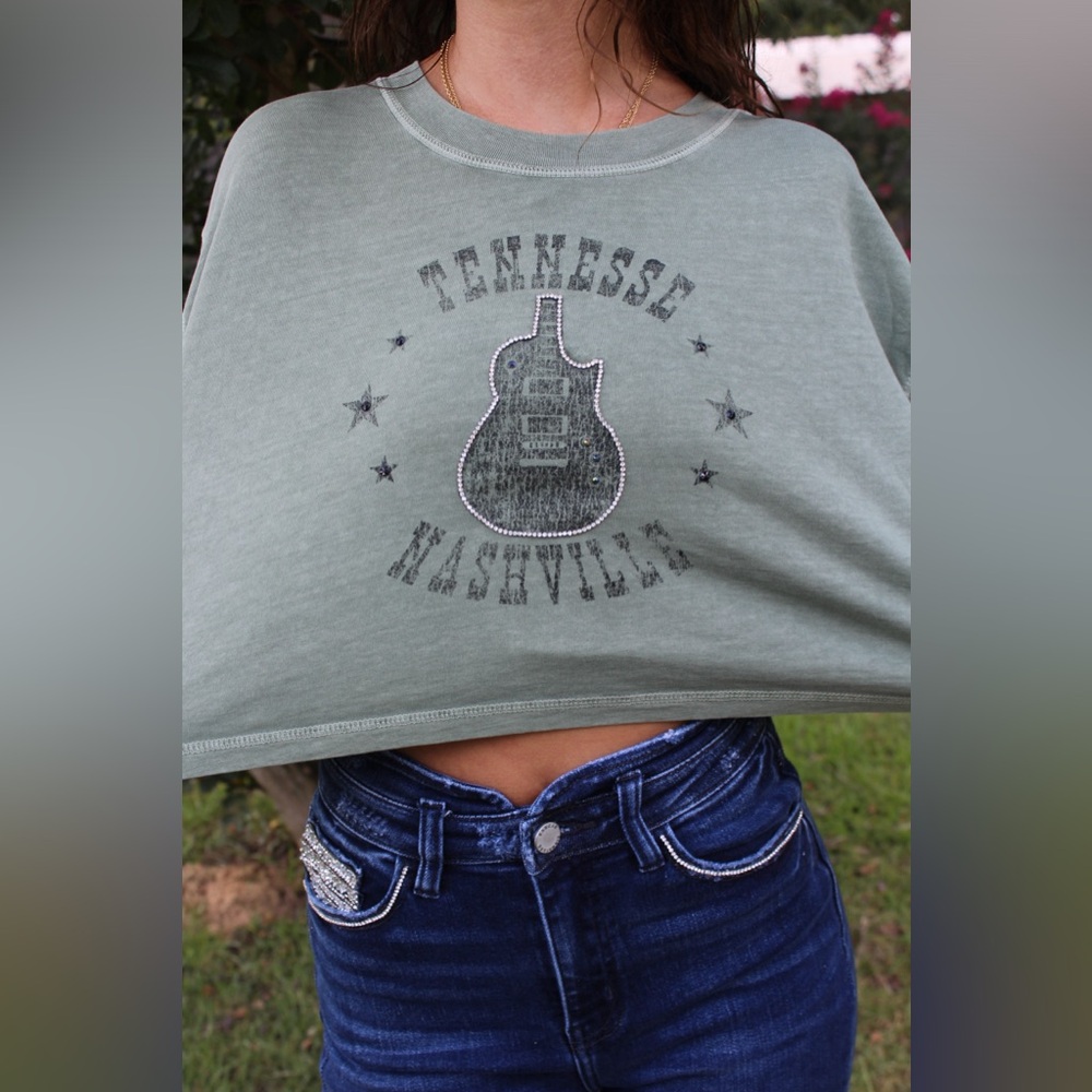 Nashville Tennesse crop top